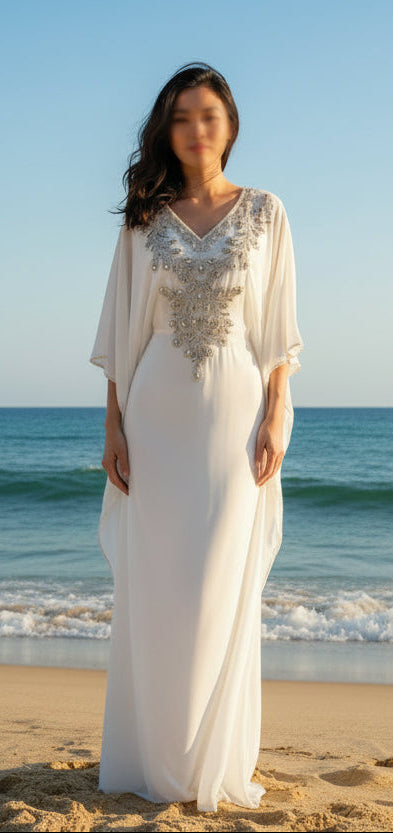SS Butterfly Crystal Kaftan