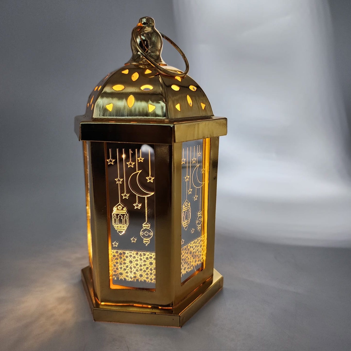 Lantern with light