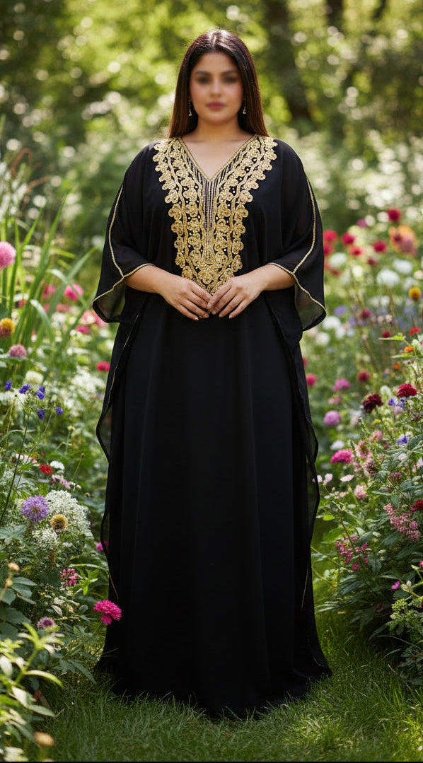 SS Butterfly Crystal Kaftan