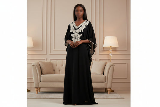 SS Butterfly Crystal Kaftan