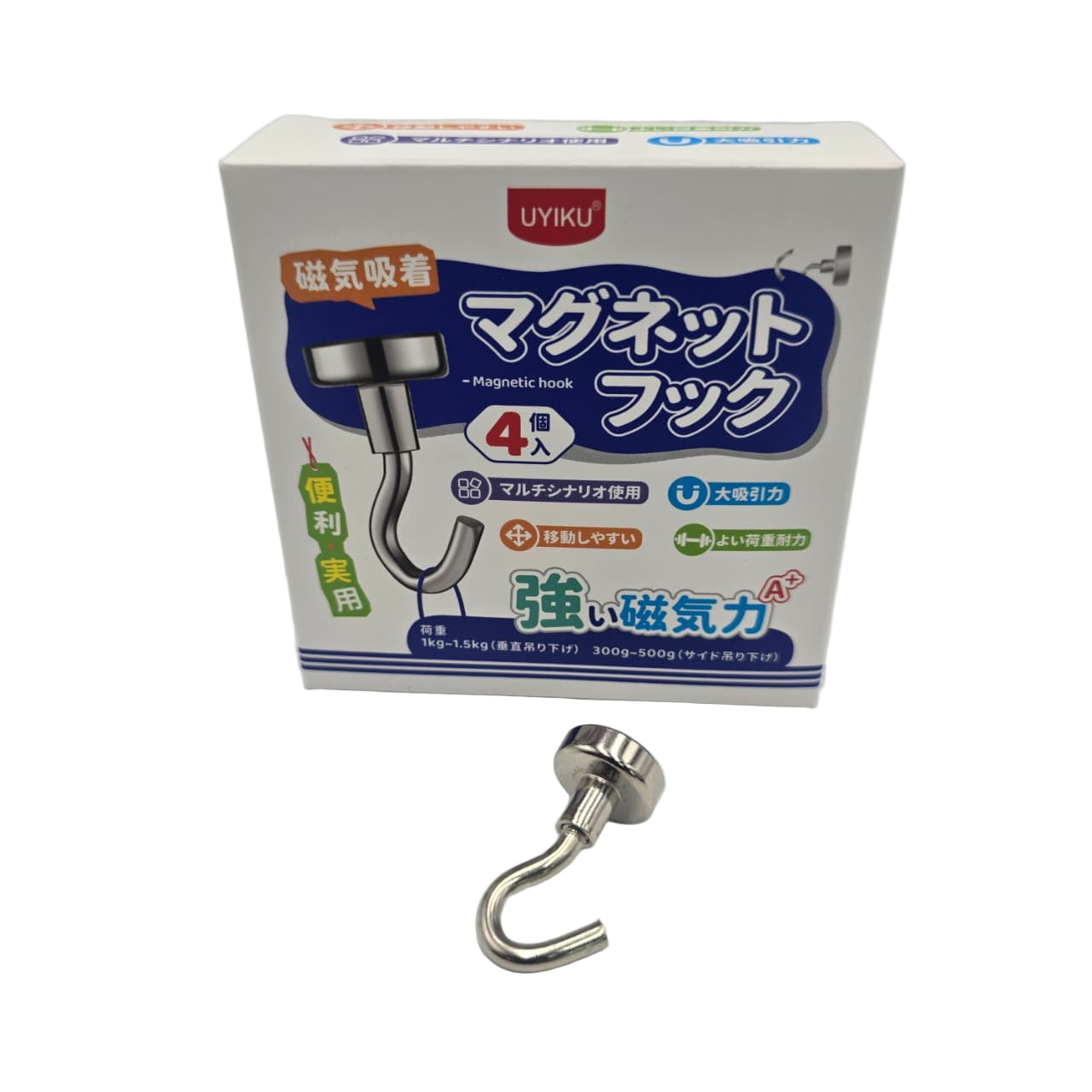 4 PCS  Magnetic Hook