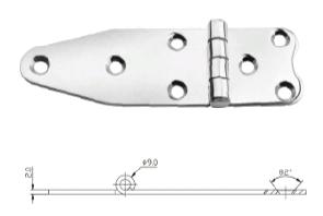 STAINLESS HINGE 1 PC