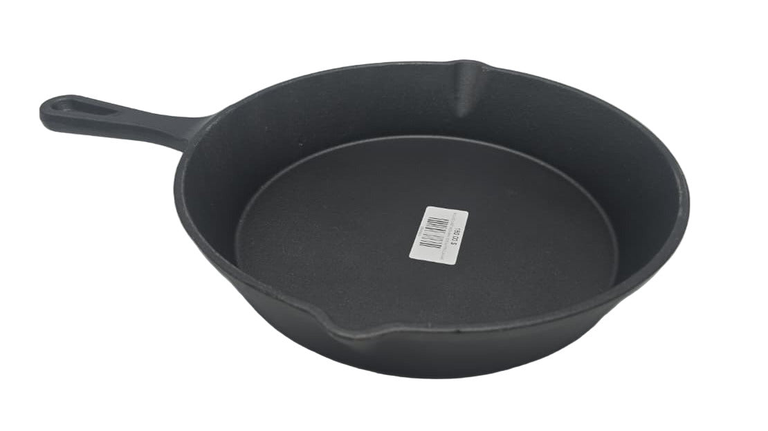 ROUND CAST IRON PAN 10.5 IN