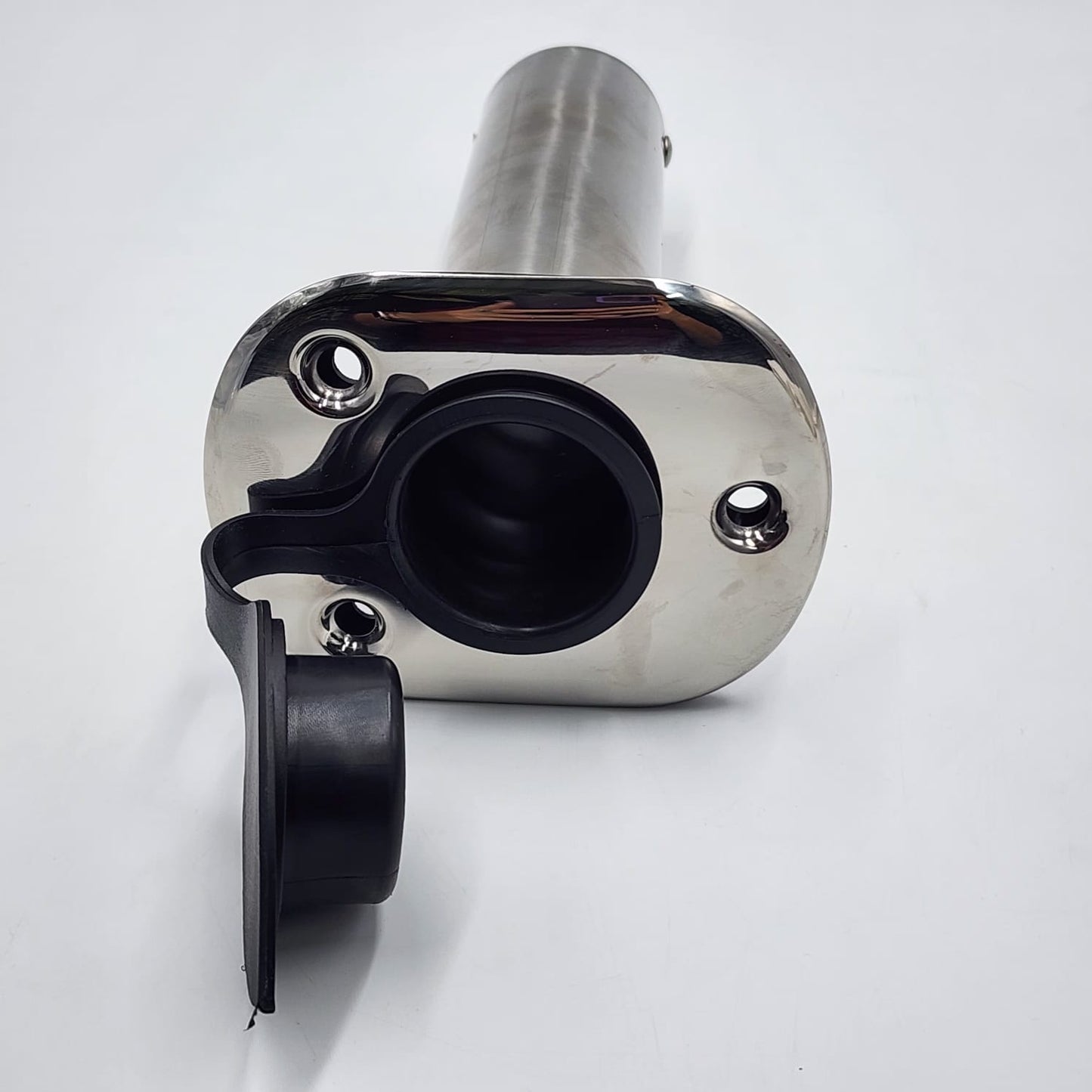 SS FLUSH MOUNT ROD HOLDER