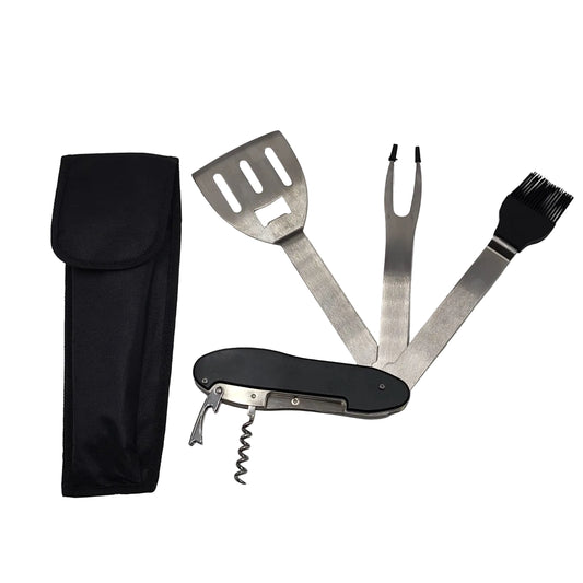 SS FOLDING GRILL TOOL